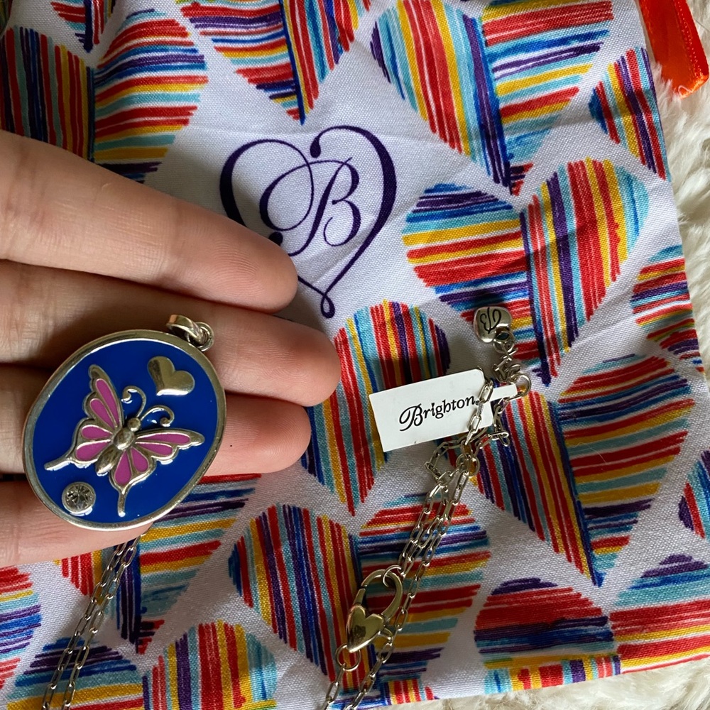 Brighton butterfly necklace